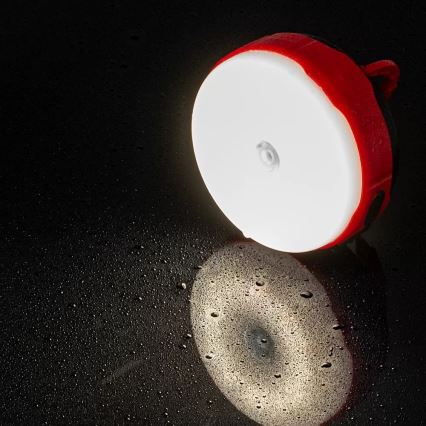 Lampe torche solaire rechargeable à intensité variable avec fonction batterie portative LED/3W/5V 3000/4000/6500K IPX6 500 brillant 2000 mAh