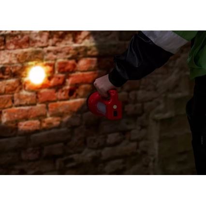 Lampe torche solaire rechargeable LED/7W/230V 400 brillant 3200 mAh