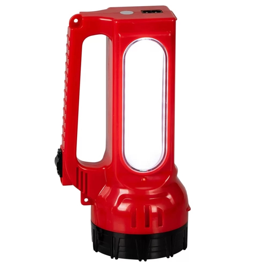 Lampe torche solaire rechargeable LED/7W/230V 400 brillant 3200 mAh