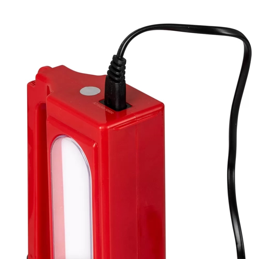 Lampe torche solaire rechargeable LED/7W/230V 400 brillant 3200 mAh