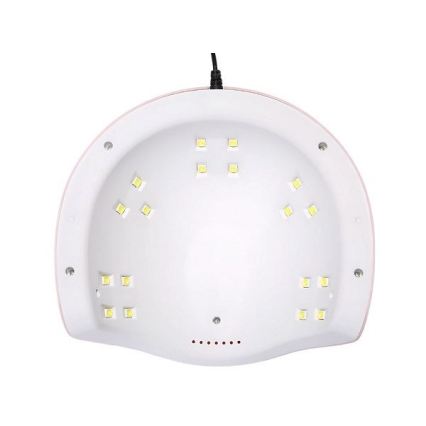 Lampe UV pour ongles 54 W/5 V rose