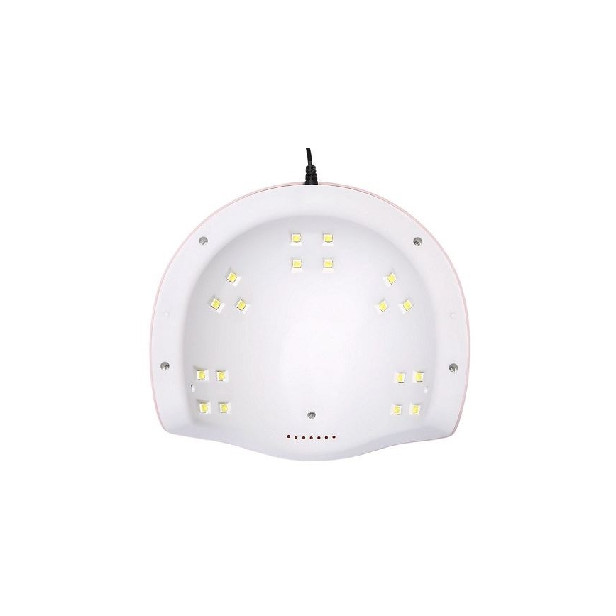 Lampe UV pour ongles 54 W/5 V rose
