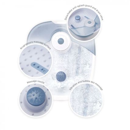 Lanaform - Bain massant pour les pieds FOOT SPA 60W/230V