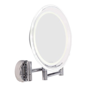 Lanaform - Miroir cosmétique mural LED WALL LED/4xAAA