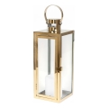 Lanterne décorative dorée 49 cm