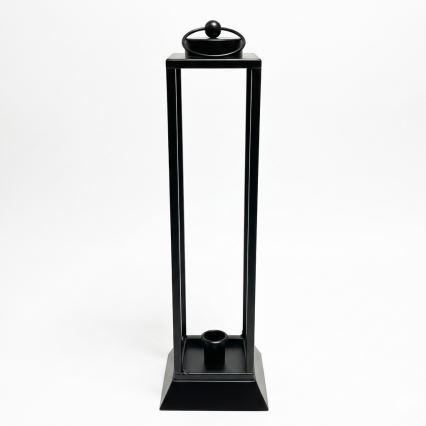 Lanterne décorative HALL 45,5 cm noire