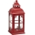 Lanterne décorative REDY 42 cm rouge