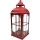 Lanterne décorative REDY 56 cm rouge