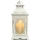Lanterne décorative ROSEHILL 27,5 cm blanche