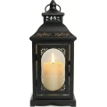 Lanterne décorative ROSEHILL 27,5 cm noire