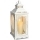 Lanterne décorative ROSEHILL 40 cm blanche