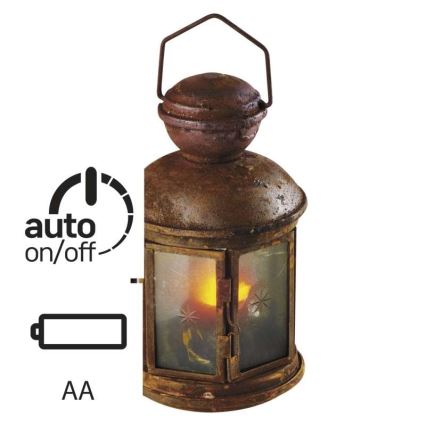 Lanterne LED décorative VINTAGE 1xLED/1,5W/3xAA