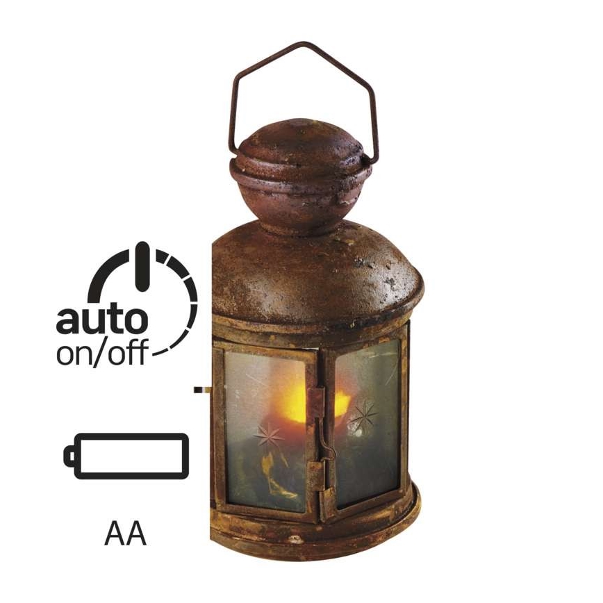 Lanterne LED décorative VINTAGE 1xLED/1,5W/3xAA