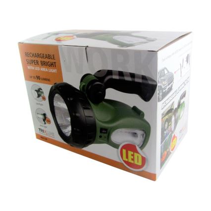 Lanterne rechargeable LED LED/1W vert