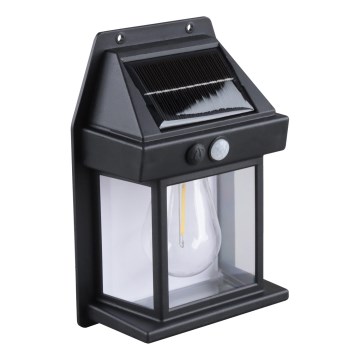 Lanterne solaire LED dimmable avec capteur LED/3,7V IP44 1200 mAh