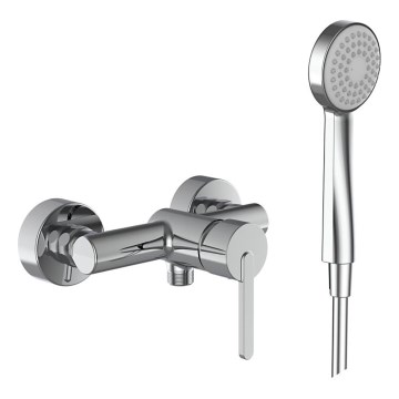 LAUFEN H3310810041311 - Colonne de douche avec robinet LUA chrome brillant