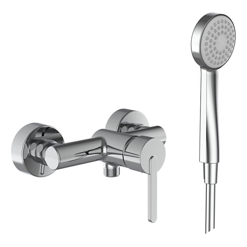LAUFEN H3310810041311 - Colonne de douche avec robinet LUA chrome brillant