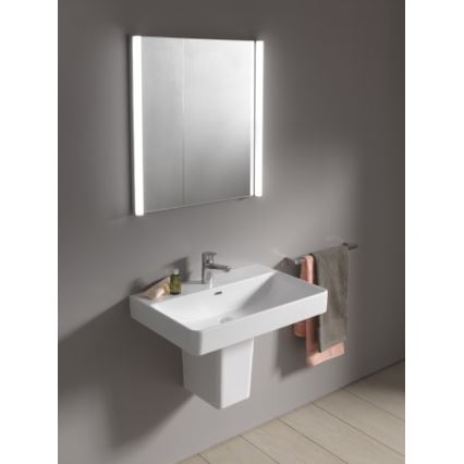 LAUFEN H8189580001041 - Lavabo à poser/à suspendre PRO 55 x 38 cm céramique/blanc