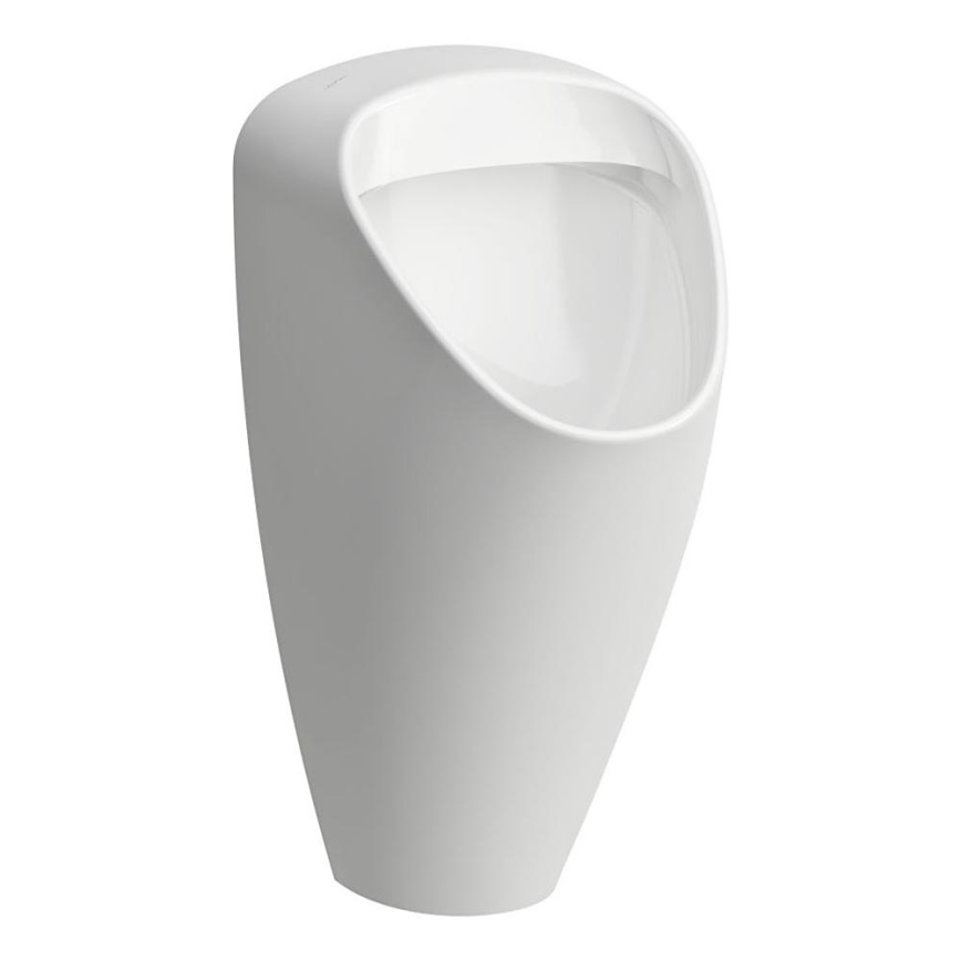 LAUFEN H8410610000001 - Urinoir CAPRINO entrée interne, évacuation arrière, céramique/blanc