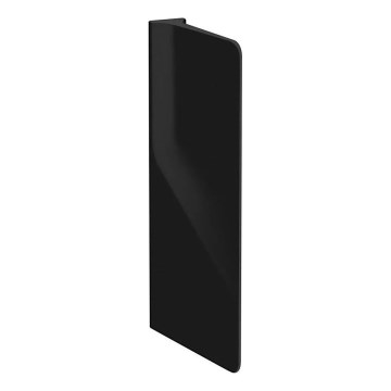 LAUFEN H8472807160001 - Paroi de séparation pour urinoir VAL 69 x 37 cm en céramique, noir mat