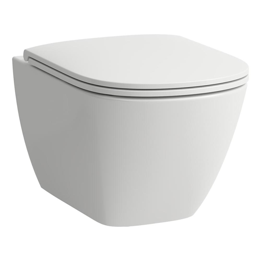 LAUFEN H8660800000001 - WC suspendu LUA céramique/blanc + abattant WC SoftClose LUA duroplast/blanc