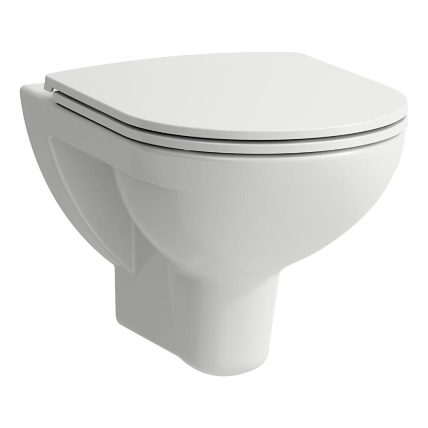 LAUFEN H8669510000001 - WC suspendu PRO céramique/blanc + abattant SoftClose PRO en duroplast/blanc
