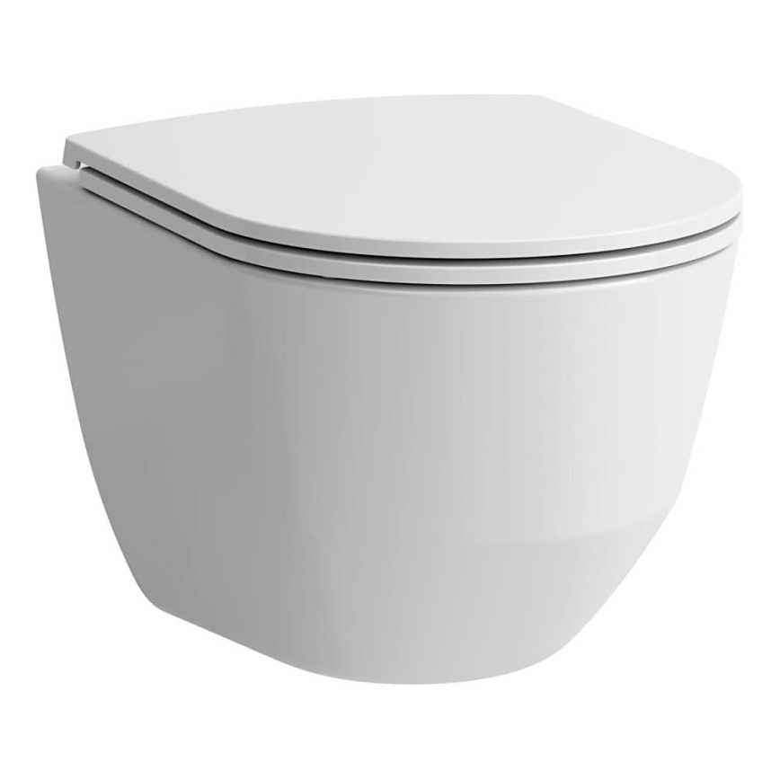 LAUFEN H8669550000001 - WC suspendu PRO céramique/blanc + abattant WC SoftClose PRO Duroplast/blanc
