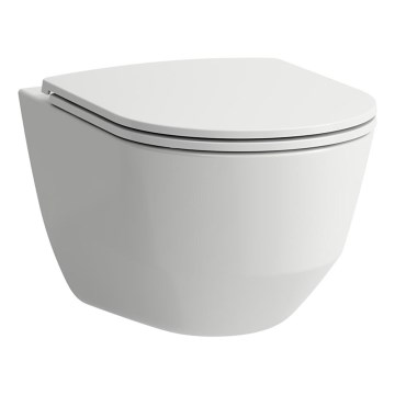 LAUFEN H8669570000001 - WC suspendu PRO en céramique/blanc + abattant SoftClose PRO en duroplast/blanc