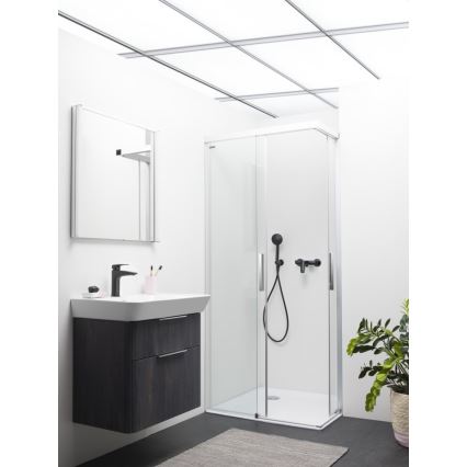 LAUFEN HF500702428000 - Robinet de lavabo LAURIN 16,2 cm titane mat noir