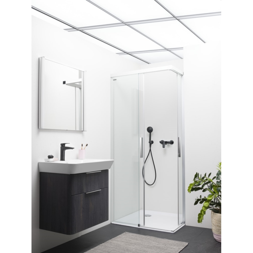 LAUFEN HF500702428000 - Robinet de lavabo LAURIN 16,2 cm titane mat noir