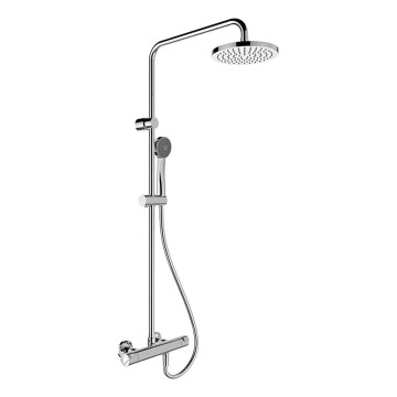 LAUFEN HF500957100600 - Colonnes de douche avec robinet thermostatique CITYPRO chrome brillant
