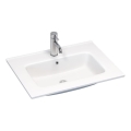 Lavabo encastré LILLESNAD 61x46 cm en céramique, blanc