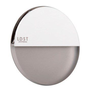 LDST RO-01-B-BZ4 - Luminaire d'escalier LED ROBIN 4xLED/1,2W/230V blanc 6500K