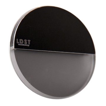 LDST RO-01-CB-BZ4 - Luminaire d'escalier LED ROBIN 4xLED/1,2W/230V noir brillant