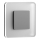 LDST SW-01-CB-BZ8 - Luminaire d'escalier LED SWIFT 8xLED/1,2W/230V noir brillant 6500K