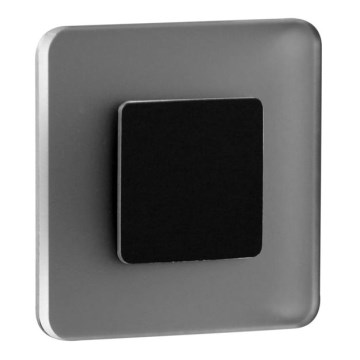 LDST SW-01-SC-BZ8 - Luminaire d'escalier LED SWIFT 8xLED/1,2W/230V mat noir