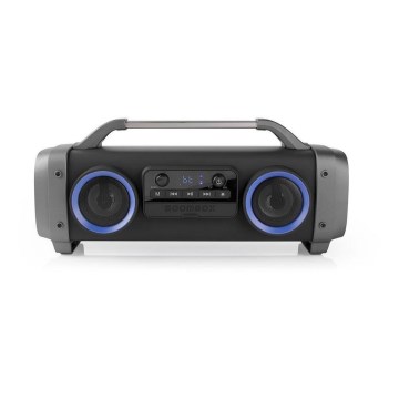 Lecteur de musique avec effets lumineux LED/Bluetooth/FM/USB