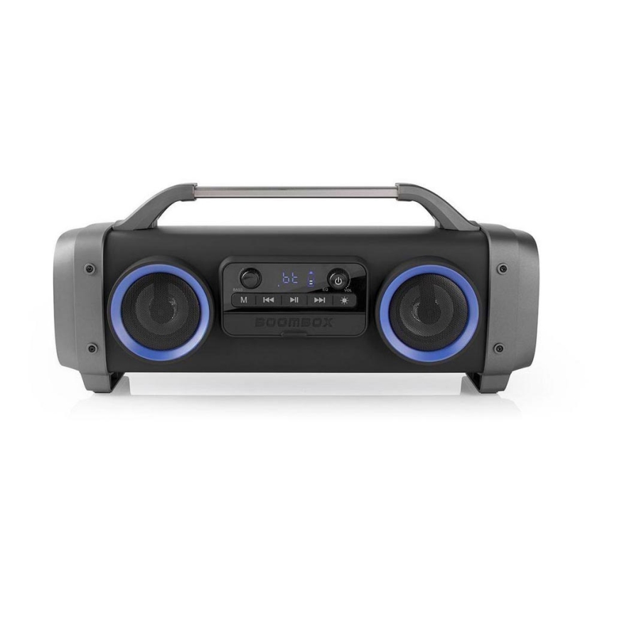 Lecteur de musique avec effets lumineux LED/Bluetooth/FM/USB