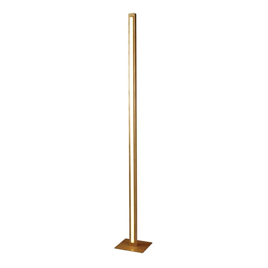 LED à intensité variable tactile lampadaire RODNEY LED/35W/230V bois