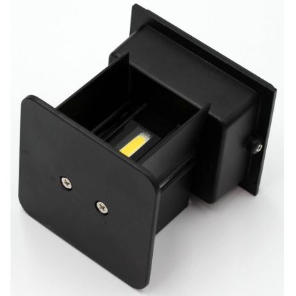 LED Applique murale d'extérieur 2xLED/3W/230V IP54 noir