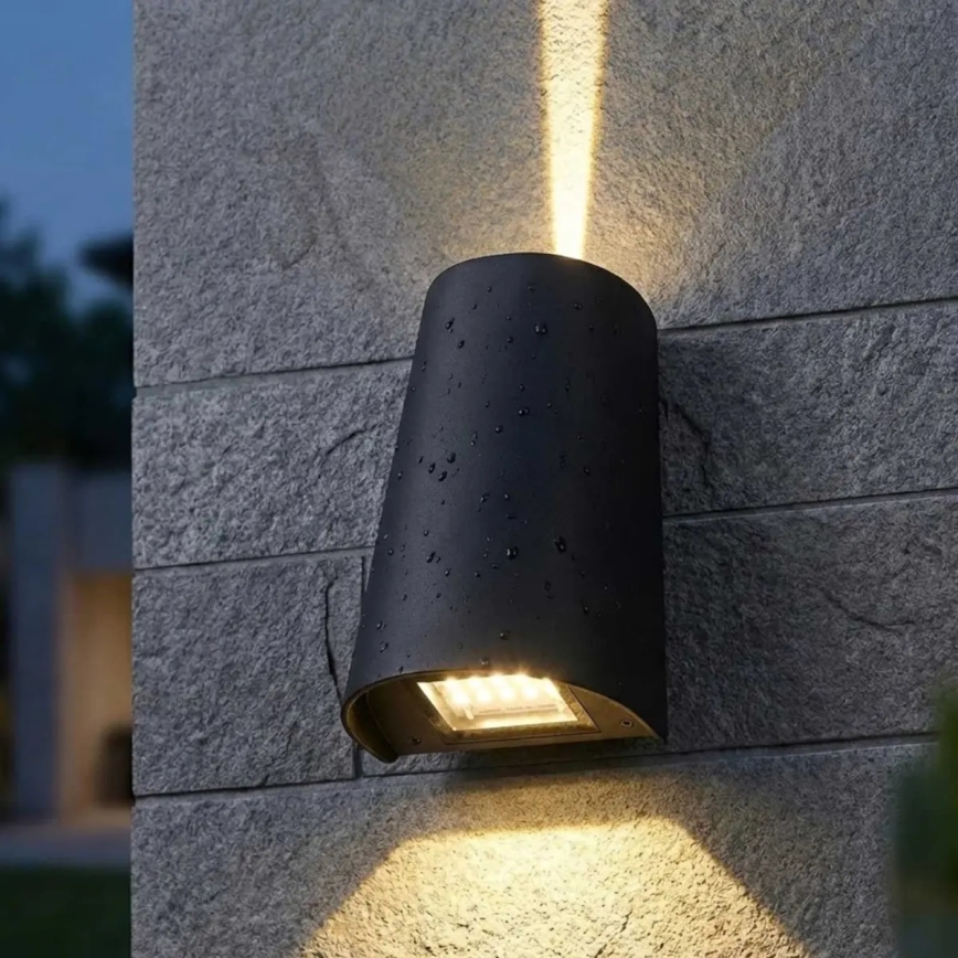 LED Applique murale d'extérieur LED/11W/230V IP65 noire