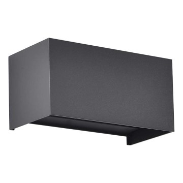 LED Applique murale d'extérieur LED/24W/230V 4000K IP65 noire