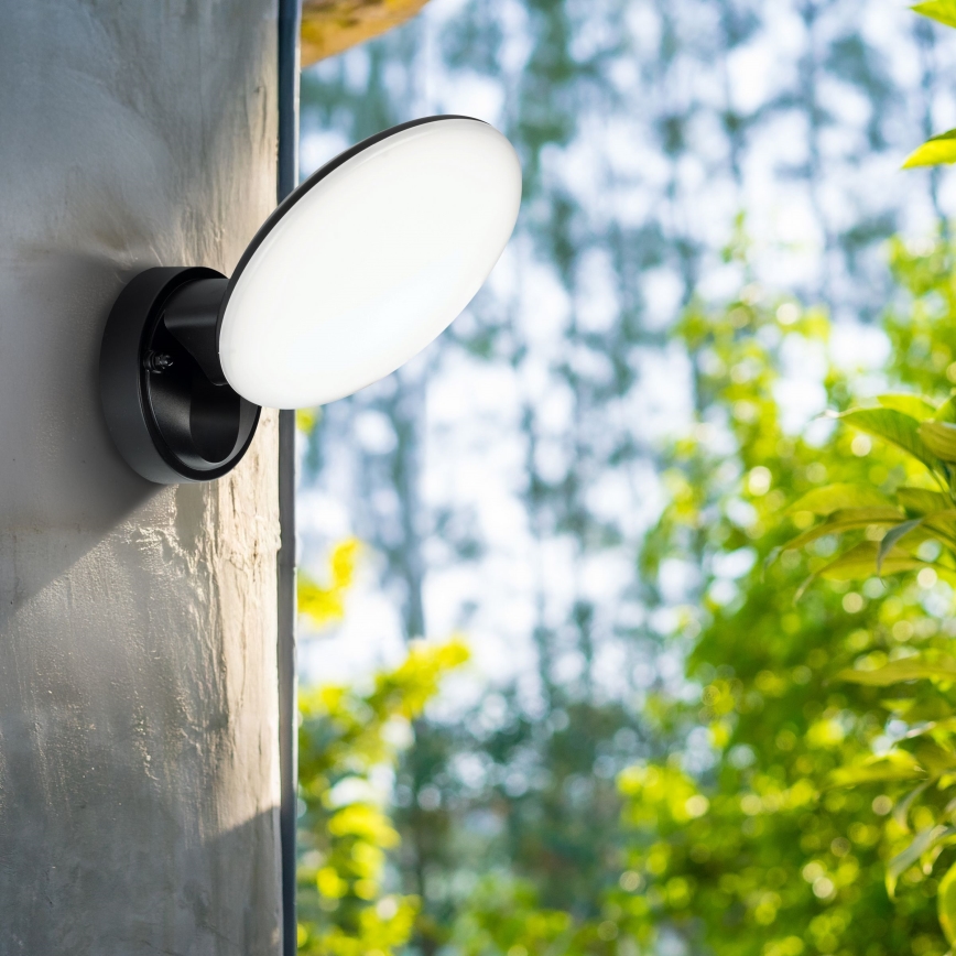 LED applique murale d'extérieur OLAF LED/10W/230V IP44 noire