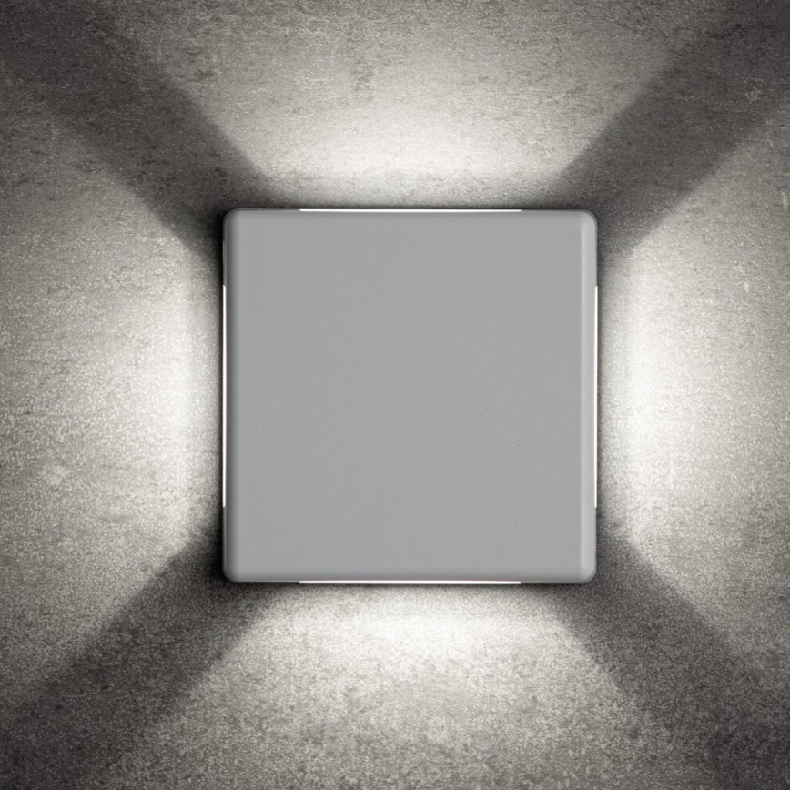 LED Applique murale d'extérieur REFAZI LED/6W/230V IP54 blanche