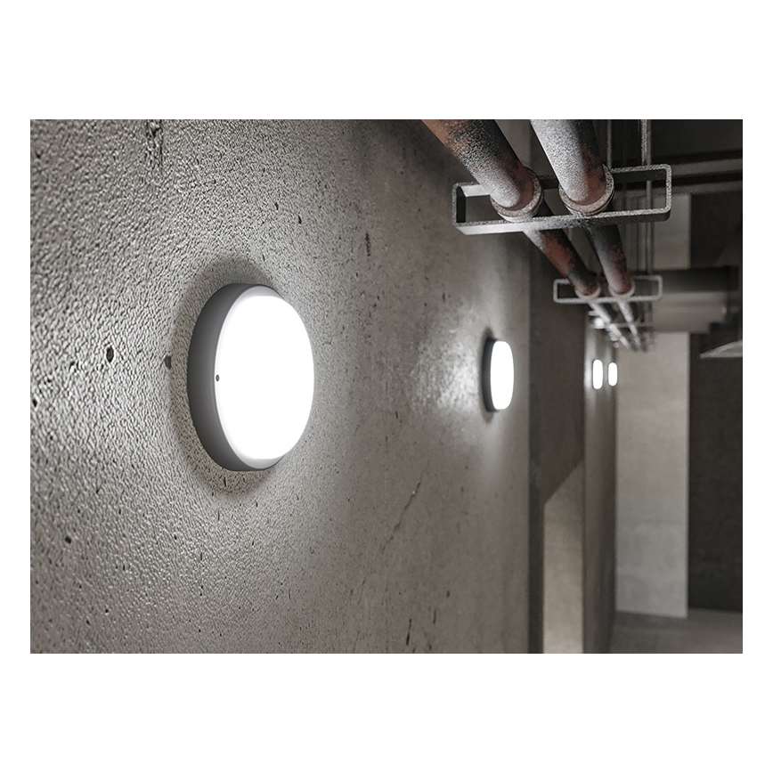 LED Applique murale extérieure LED/9W/230V IP54 noire