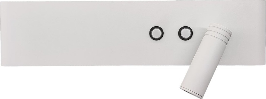 LED Applique murale RESORT LED/10W/230V + LED/3W blanche droite