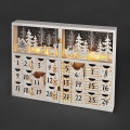LED Calendrier de l'Avent LED/2xAAA
