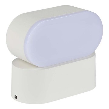 LED Extérieur flexible applique murale LED/5W/230V 3000K IP65 blanc