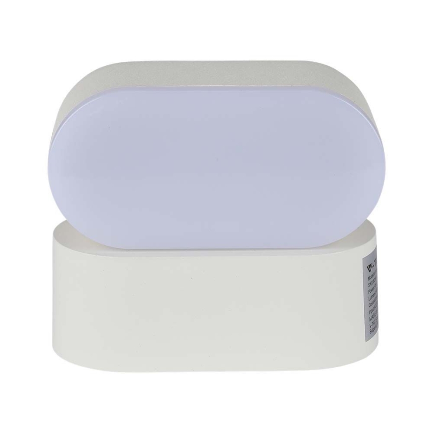 LED Extérieur flexible applique murale LED/5W/230V 3000K IP65 blanc