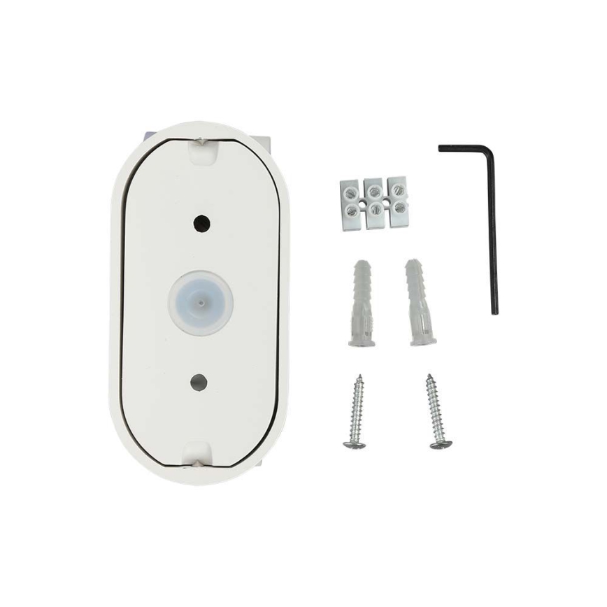 LED Extérieur flexible applique murale LED/5W/230V 4000K IP65 blanc